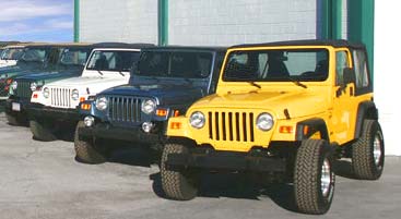 Jeep rental Hawaii fleet