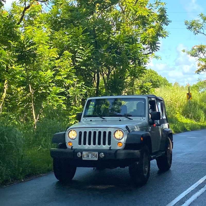Hawaii Jeep Rental Discounted Rates