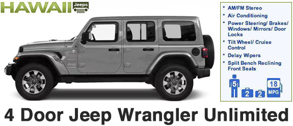 4 Door Jeep Wrangler Unlimited